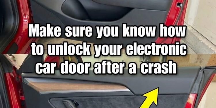 How to Unlock Your Electronic Car Door After a Crash