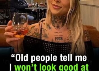 Woman hits back at older people for judging tattooed body