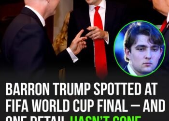Barron Trump spotted at the FIFA World Cup Final – one detail doesn’t go unnoticed