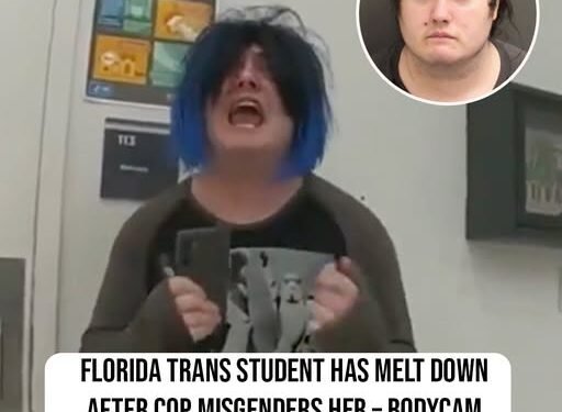 Trans student gets upset on camera after cop misgenders her