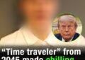 “Time traveler” from 2045 made chilling prediction for the US by 2030