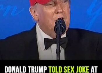 Trump pulls out a ‘Trump 2028′ hat and tells sex joke that gets complete silence at the White House Correspondents’ Dinner