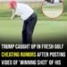 Donald Trump sparks golf cheating controversy with ‘winning shot’ video