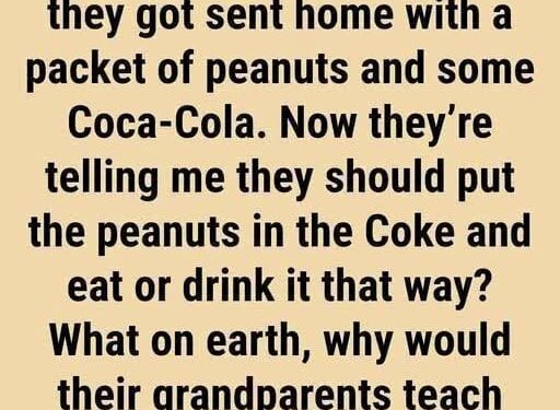 The Glass Bottle Secret, Why Thousands Of People Are Putting Peanuts In Their Coke And The Chillingly Practical Reason Behind This 100-Year-Old Southern Tradition