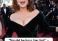 79-year-old Susan Sarandon criticized for her clothing