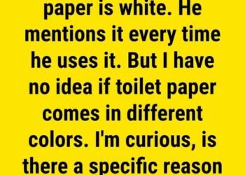 The Real Reason Why Toilet Paper is White