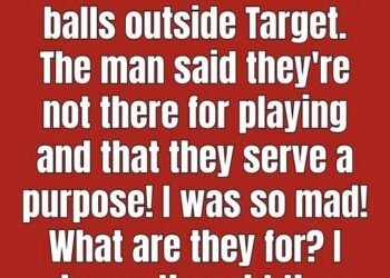 What the Big Red Spheres Outside of Target Are For