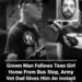 Grown Man Follows Teen Girl Home From Bus Stop, Army Vet Dad Gives Him An Instant Dose Of Karma
