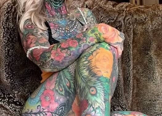 She Spent Everything on Tattoos