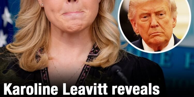 Karoline Leavitt explains real reason why she is stepping down from her role in Trump’s government