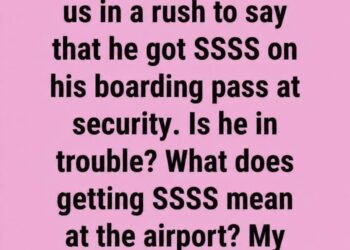 SSSS On Boarding Pass Explained