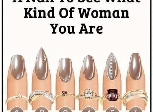 Don’t Cheat: The Nail You Pick Reveals Your Two Sides as a Woman