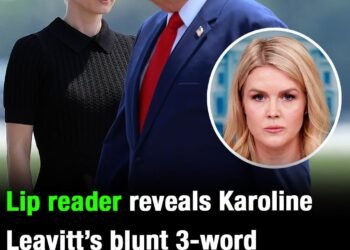 Lip reader reveals Karoline Leavitt’s blunt 3-word remark to Trump aide Natalie Harp in ‘tense’ exchange