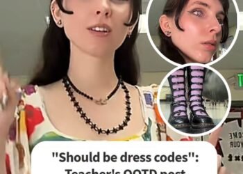 Should Be Dress Codes”: Teacher’s ‘OOTD’ post sparks controversy after she films it in a classroom