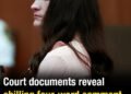 Court documents reveal chilling four-word comment Lindsay Clancy made while killing her children