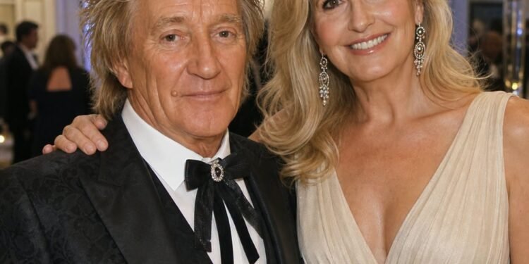 Rod Stewart’s wife was taunted for gaining weight – the rockstar has perfect reply