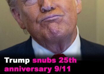 Trump snubs 25th anniversary 9/11 ceremony after being told he can’t give a speech