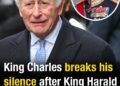 King Charles breaks his silence after King Harald of Norway dies at 89 – pays moving tribute