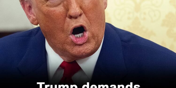 Trump demands journalist be “punished” after she questions his endorsement record