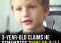 Three-year-old boy haunted by vivid nightmares of dying on 9/11
