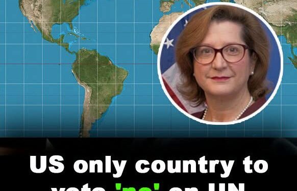 US only country to vote ‘no’ on UN resolution fixing incorrect world map