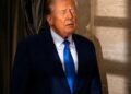 Late-Night Sighting: Trump Spotted With Mysterious Item