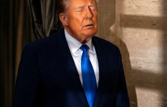Late-Night Sighting: Trump Spotted With Mysterious Item