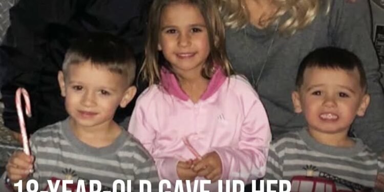 18-year-old gave up her college dreams for her four siblings – what happened next changed all their lives