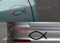 What Does the Small Fish-Shaped Symbol on the Back of Some Cars Mean?