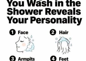 The Body Part You Wash First While Bathing Reveals Your Personality