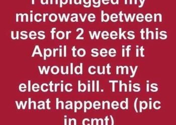 I unplugged my microwave between uses for 2 weeks this April to see if it would cut my electric bill. This is what happened