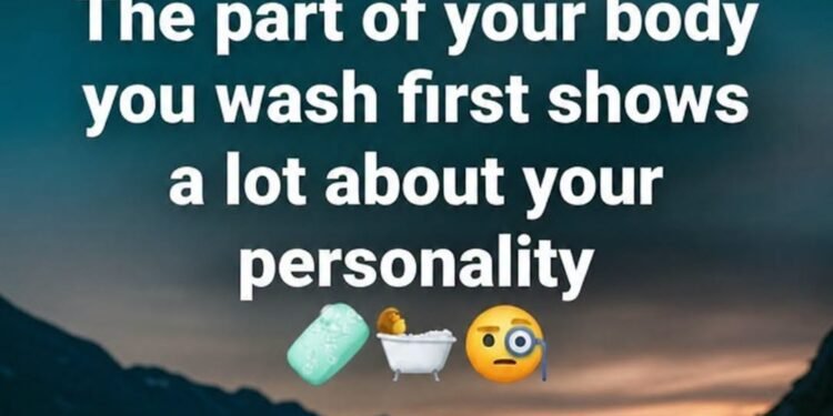 What Experts Say Your Daily Shower Routine Reveals A