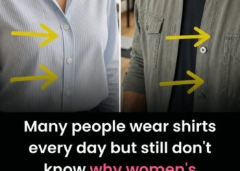 The Real Reason Women’s Shirts Button Differently from Men’s