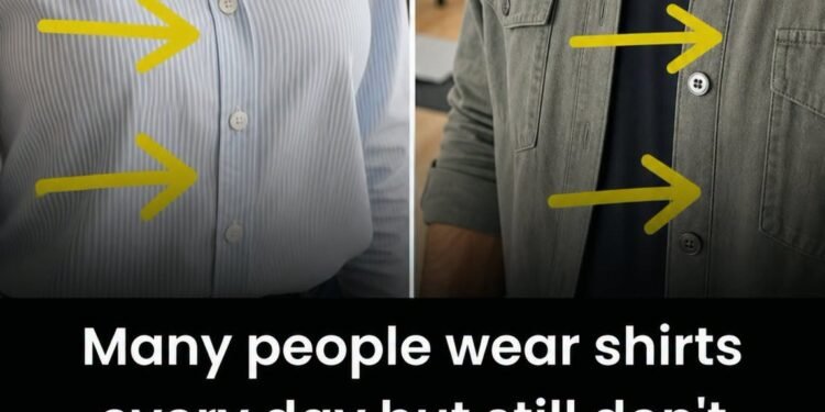 The Real Reason Women’s Shirts Button Differently from Men’s