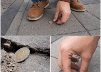 Did you know that if you find a coin on the street it mean…