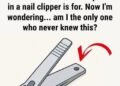 That Tiny Hole in Nail Clippers Isn’t Random