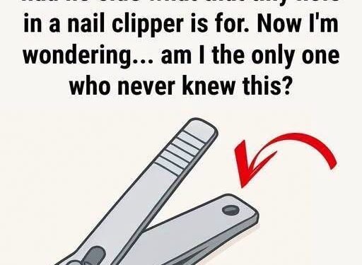 That Tiny Hole in Nail Clippers Isn’t Random
