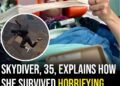 Skydiver, 35, explains how she survived horrifying 10,000ft plummet without an open parachute