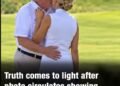 AI-generated photo circulates showing Donald Trump and aide Natalie Harp “kissing on golf course”