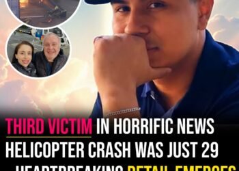 Third victim in horrific news helicopter crash was just 29