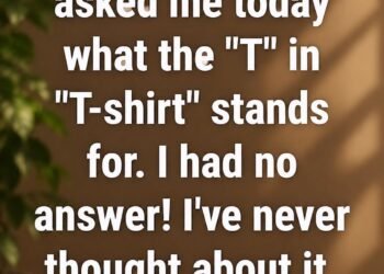 Why Do We Call Them T-shirts?