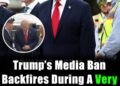 Donald Trump’s media ban backfires during very awkward White House moment Newsner» News» Donald Trump’s media ban backfires during very awkward White House moment