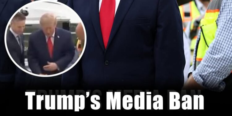 Donald Trump’s media ban backfires during very awkward White House moment Newsner» News» Donald Trump’s media ban backfires during very awkward White House moment