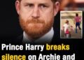 Prince Harry breaks silence on Archie and Lilibet amid furious school reactions
