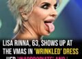 Lisa Rinna, 63, turns heads at the VMAs – fans call her dress ‘inappropriate’ and ‘disrespectful’