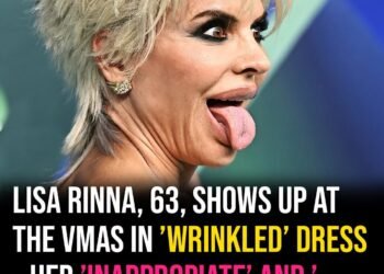Lisa Rinna, 63, turns heads at the VMAs – fans call her dress ‘inappropriate’ and ‘disrespectful’