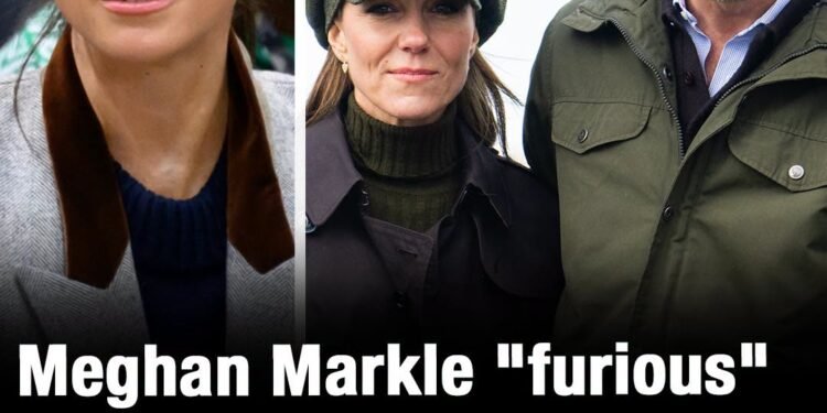 Meghan Markle “furious” after Prince William and Kate make new move against the Sussexes