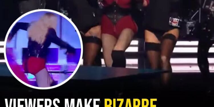 Viewers make bizarre observation about Madonna’s VMAs outfit after spotting detail in her pants