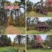 Rustic Log Cabin in Greenbush, Maine, With 14 Acres, Private Well, and Two Outbuildings