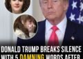 Donald Trump breaks silence with five damning words after Christa Pike’s failed execution